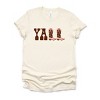 Simply Sage Market Y'all Boots Short Sleeve Tee - XS - Cream - 2 of 4