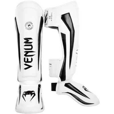 shuttle faillissement hand Venum Elite Lightweight Standup Protective Mma Shin Guards - Xl -  White/black : Target