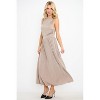 WEST K Women's Mira Bettina Sleeveless Ruched Shoulder Maxi Dress - 2 of 4