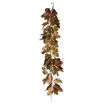 Vickerman 72" Artificial Brown Maple Garland.