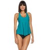 Sporti Sporti Sofia Flowy Racerback Tankini Top Dark Emerald 10 - 4 of 4