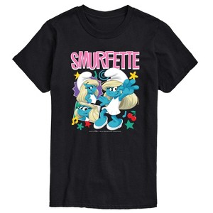 Men's - Smurfs - Smurfette Short Sleeve Graphic T-Shirt - 1 of 4