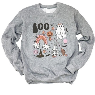 Simply Sage Market Women's Graphic Sweatshirt Halloween Cluster
