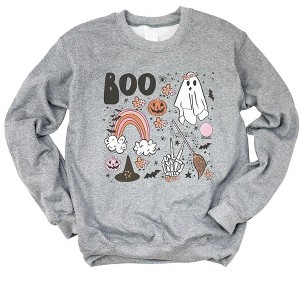 Simply Sage Market Women's Graphic Sweatshirt Halloween Cluster - 1 of 4