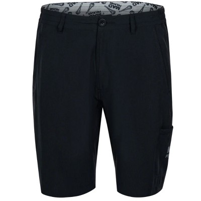 Mad Pelican Welcome Aboard Donnie's Walking Shorts - Black : Target