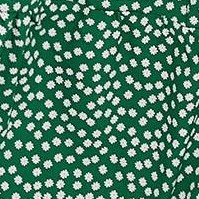 dark green white flowers