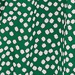 dark green white flowers