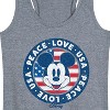 Women's - Disney - Americana Graphic Racerback Tank - 2 of 4