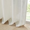 MAYEERTY Linen Blend Light Filtering Curtain Panel Pair(2 Pcs Window Panels) - 3 of 4