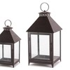 Melrose Footed Metal Lantern (Set of 2) - 3 of 3