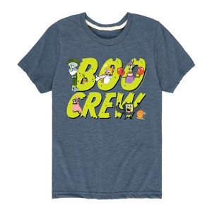 Boys' - SpongeBob SquarePants - Boo Crew Short Sleeve Graphic T-Shirt - 1 of 4