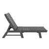 WestinTrends Poly Reclining Outdoor Patio Chaise Lounge Chair Adjustable - 4 of 4