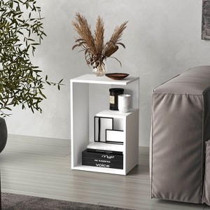Damerin 25 in. H 3-Tier Shelf Side Table End Table - 1 of 4