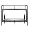 DOMETOUR Twin Over FULL Metal Bunk Bed , No Box Spring Needed, Large Under Bed Storage, Easy Assemble - 3 of 4