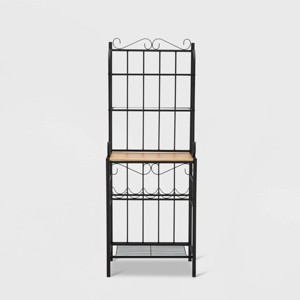 Praha Bakers Rack Black - Boraam - 1 of 4