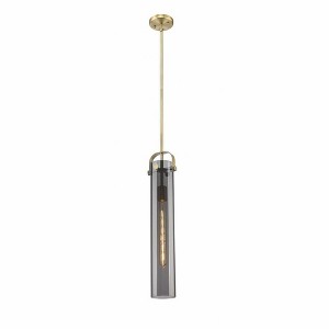 Pilaster - 1 Light Stem Hung Pendant In Industrial Style-14.5 Inches Tall and 5 Inches Wide - 1 of 1