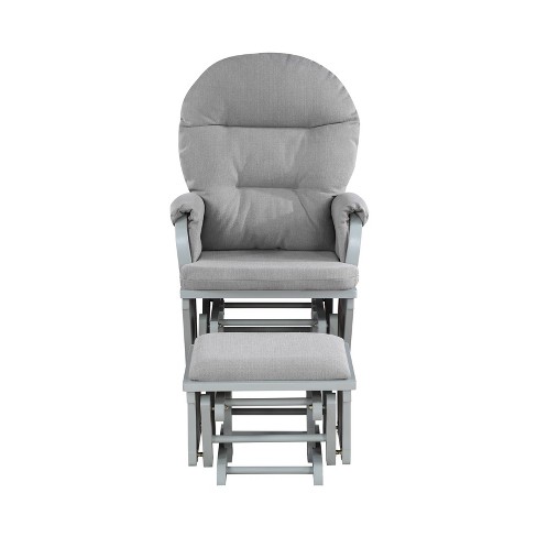 Suite Bebe Mason Glider And Ottoman Gray oyster Target