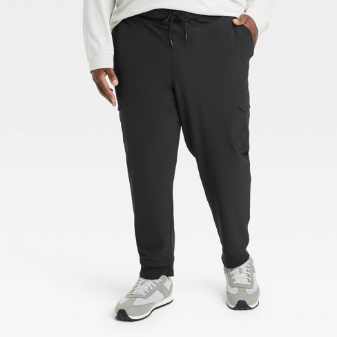Men's Big & Tall Tapered Tech Jogger Pants - Goodfellow & Co™ Black 2XL