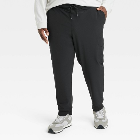 Men's Tapered Fleece Jogger Pants - Goodfellow & Co™ Black XXL