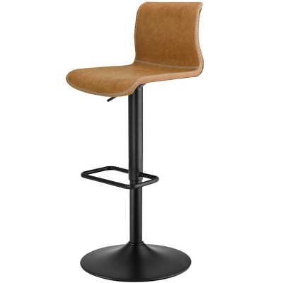 New Pacific Direct Jayden Low back Gaslift Bar Stool,Set of 2