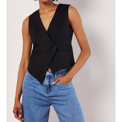 Women's ASYMMETRIC VEST - APRICOT