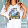 Artistic Yosemite National Park T-Shirt, California Hikers Travel Tee and Souvenir | OrnamentallyYou - 4 of 4