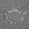Flax Linen Like 240GSM Heavy Weight Fabric Shower Curtain for Bathroom - 4 of 4