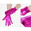 INSPIRE CHIC Women's Metallic Full Finger Wrist Length Gloves - 3 of 4