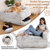 Human Sized Dog Bed for People Adults, Foldable Dog Bed for Humans, 71"x43"x10" Giant Dog Bed with Removable Cover, - 3 of 4