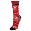 Gold Medal Women's Christmas Stocking w/ 2 pack Novelty Crew Socks - 3 of 4
