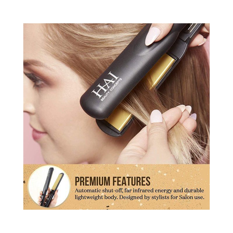 HAI Beauty Concepts- Gold Convertable - Professional Styling Iron - 1 1/4 in, 4 of 8