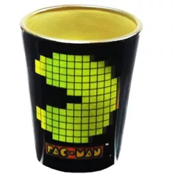Pacman Square Molded Shot Glasses Set of 4 