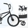 DSVIMOY Freestyle Kids Bike, 20 Inch Single Speed Children's Bicycle for Boys Girls Age 7+ Years, Black, 55.12"*25.2"*37" - 4 of 4