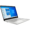 HP 14-dk1032 Laptop 14" FHD AMD Ryzen 3 3250U 2.6GHz 4GB RAM 128GB SSD W10H - Manufacturer Refurbished - 2 of 4
