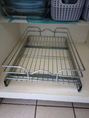 Rev-A-Shelf 5WB1-2120CR-1 21x20 Single Wire Basket Pull Out Cabinet Organizer