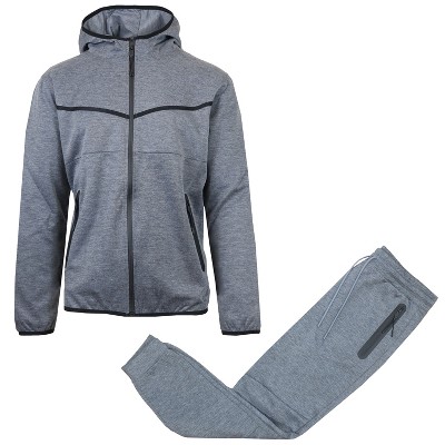 Galaxy by Harvic  Men's Tech Fleece Hoodie and Jogger 2 Piece Set