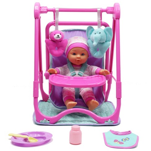 Dream Collection 12 Baby Doll 4 in 1 High Chair Play Set ages 2 Target