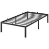 Heavy-Duty Metal Platform Bed Frame with Strong Slat Support - High Capacity Bearing & Under-Bed Storage Space, No Box Spring Required - 3 of 4