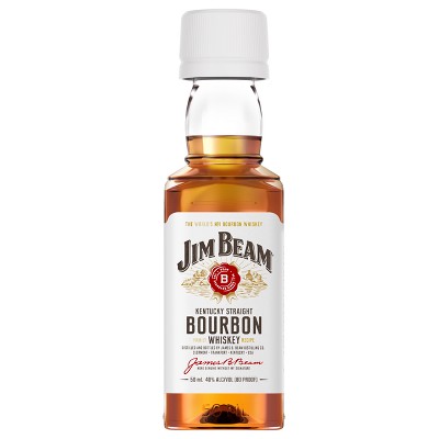 Jim Beam White Label Bourbon Whiskey - 50ml Plastic Bottle
