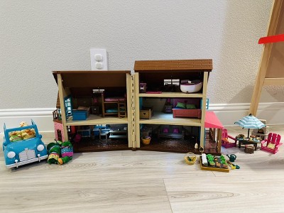 Li'l Woodzeez Toy House with Accessories 127pc - Honeysuckle