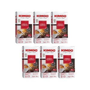 Kimbo Napoli Ground Coffee – 6-Pack – 8.8oz Bricks - 1 of 1