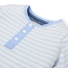 Hope & Henry Boys'  Cotton Short Sleeve Henley Tee, Kids - 2 of 4