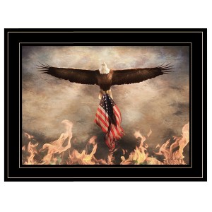 "Blaze of Glory" by Lori Deiter, Ready to Hang Framed Print, Black Frame - 1 of 1