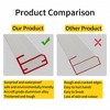 70 x 31 Inch Full Length Mirror White Aluminum Alloy Frame Leaning Or Wall Mounted High Definition Shatter-Proof - 4 of 4