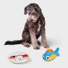 Clam and Fish Dog Ball Plush Toy Set - 2pk/3pcs - Boots & Barkley™ - 2 of 3