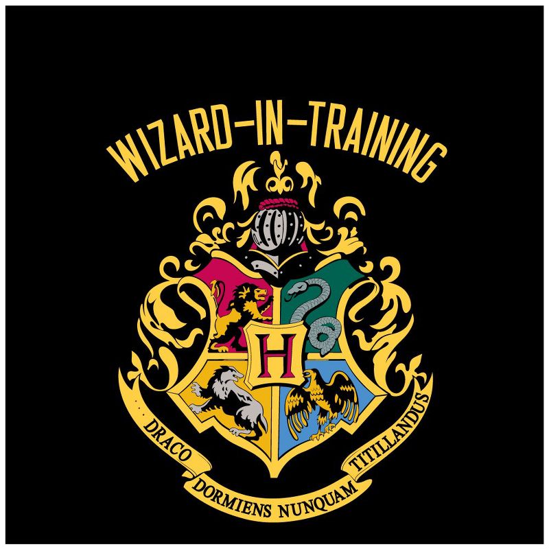 Harry Potter Wizard in Training Youth Navy Blue Graphic Tee, 2 of 4