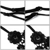 INSPIRE CHIC Women's Elastic Adjustable Lace Wrap Bra Straps - 3 of 4