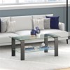 Gunmetal Gray Coffee Table - Henn&Hart - 4 of 4