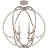 Quoizel Lighting Orion 6 - Light Semi-Flush Mount in  Brushed Nickel - 3 of 4