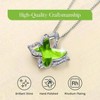 Gift Butterfly Birthstone Necklace, Tone with 18+ 2 Chain for Mother's Day, Birthday Gifts for Women and Daughter - 3 of 4